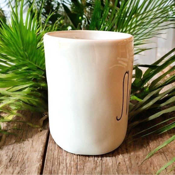 RAE DUNN Sweetie White Ceramic Mug | Artisan Pottery Coffee Tea Cup - Picture 2 of 9